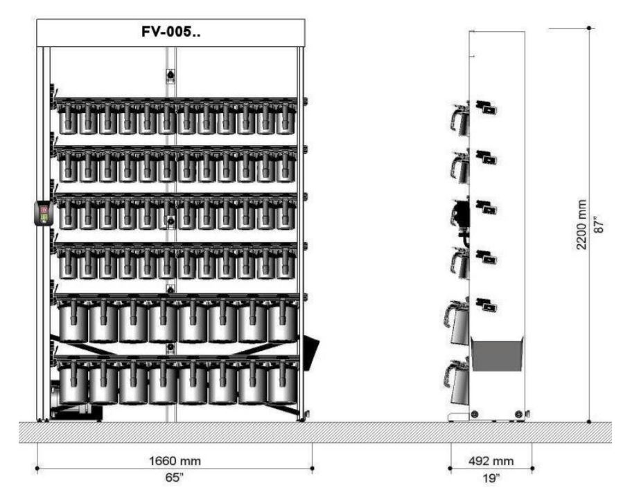 Hs3000 10M/1L (8) Hylle