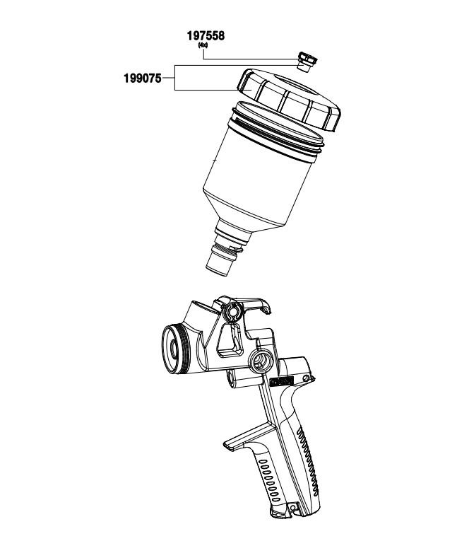 Skruelokk Med Drypfanger Ring Og Anti-Dryp Enhet