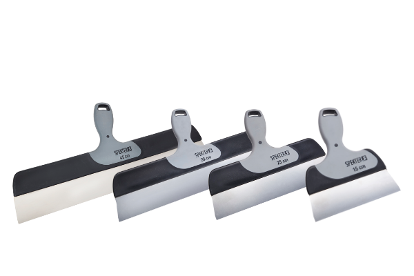 Bred Spartel i Rustfritt Stål