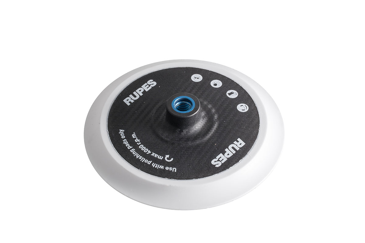 992.600 Velcro Bakplate Hard 150 Mm M14 For Rotasjonspolermaskin