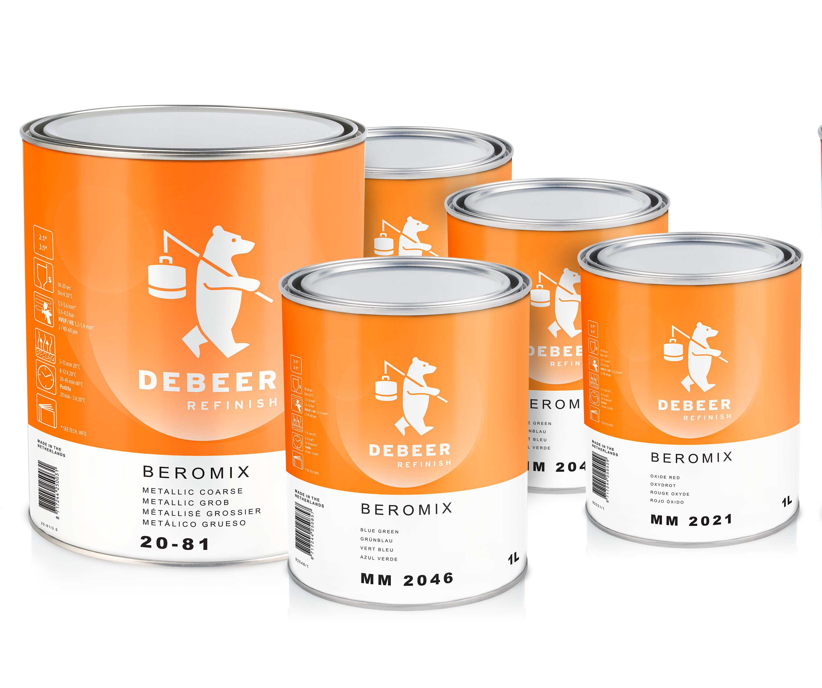 Beromix 2000 Serie Fargetoner