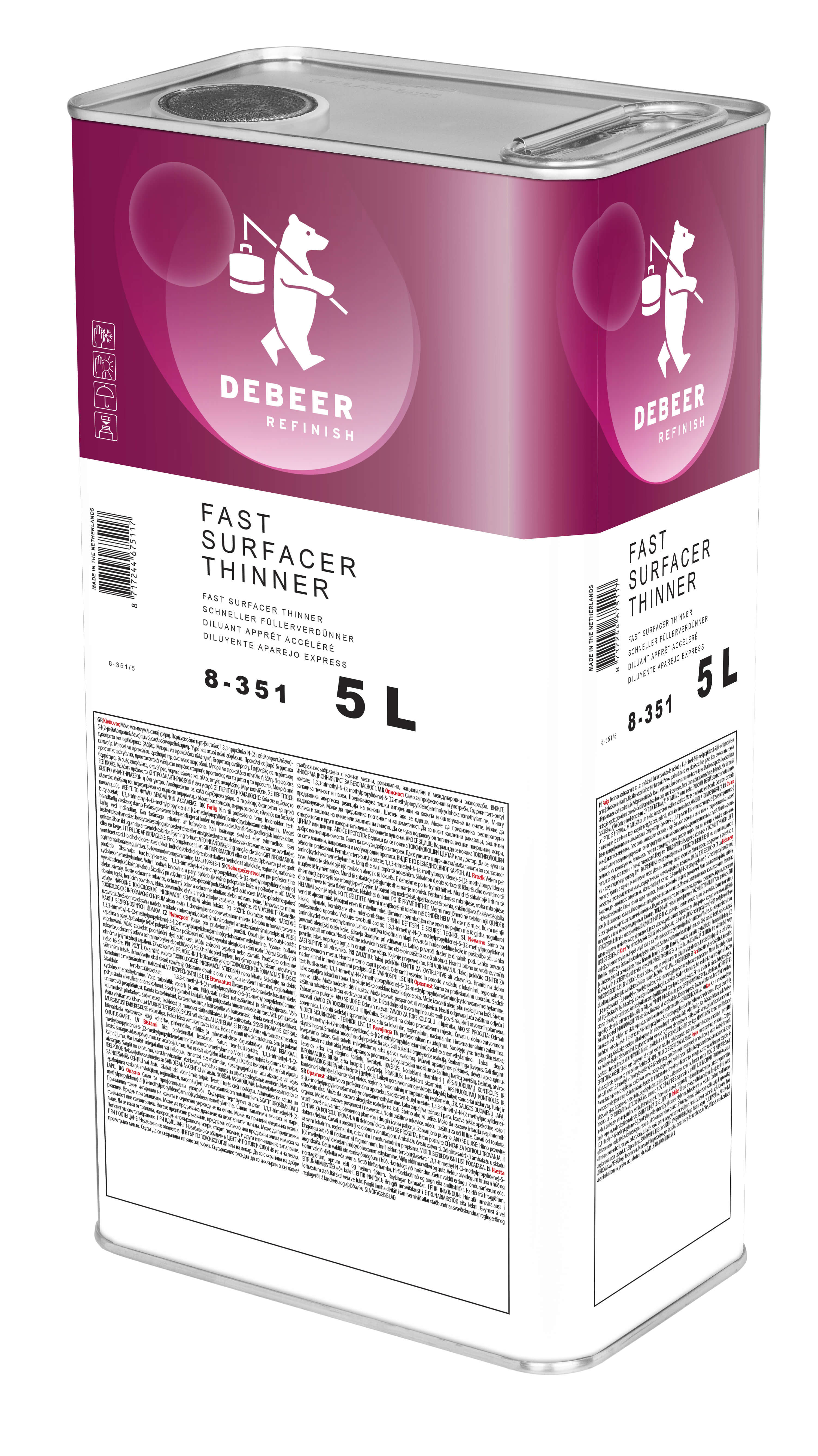 8-351 Hurtig Grunning Fortynder