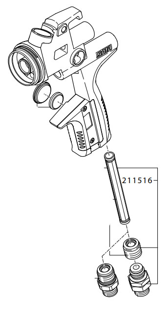 Tetningsholder Med Sleeve Og Svivelledd 211516